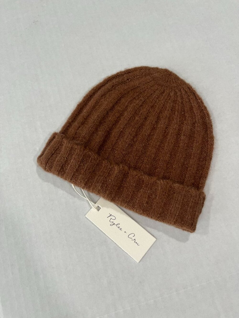 Kids - S/M & M/L - NWT Rylee + Cru Beanie in Saddle